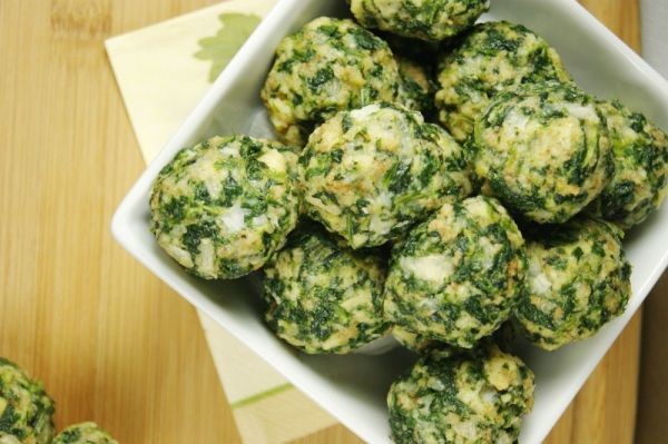 Your spinach veggie balls are ready! Tasty and suitable for all occasions!