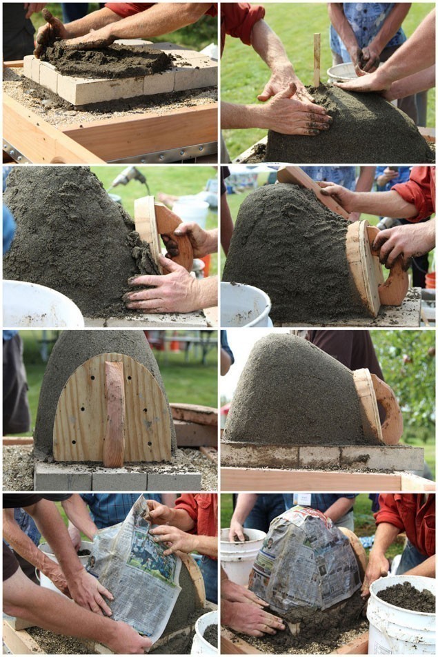 How to make with your own hands a small and economical wood-burning oven - 2