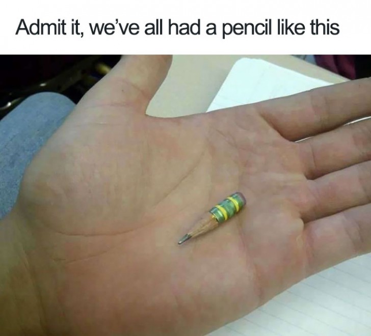 39. Nous avions tous un tel crayon..