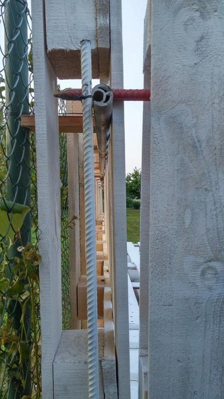 To stabilize the latter, the group used steel and wire posts.