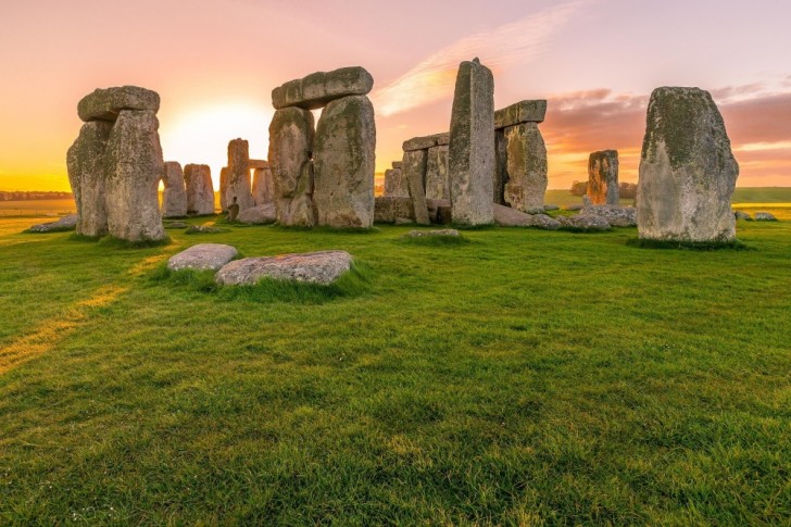 3. Stonehenge, Inghilterra.