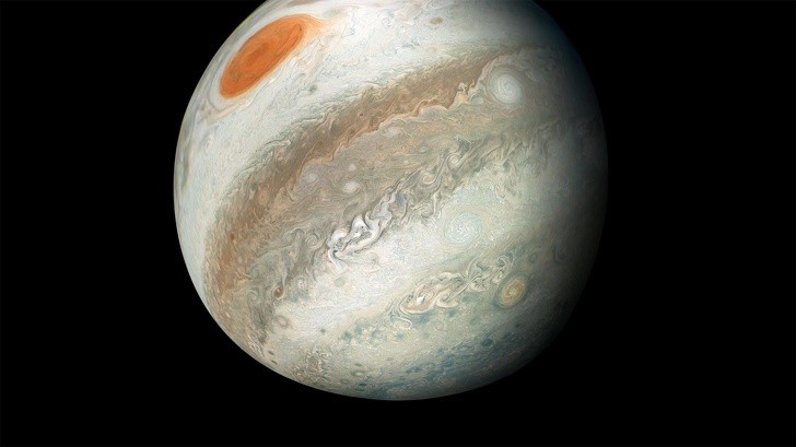 17. Das neuste Foto von Jupiter