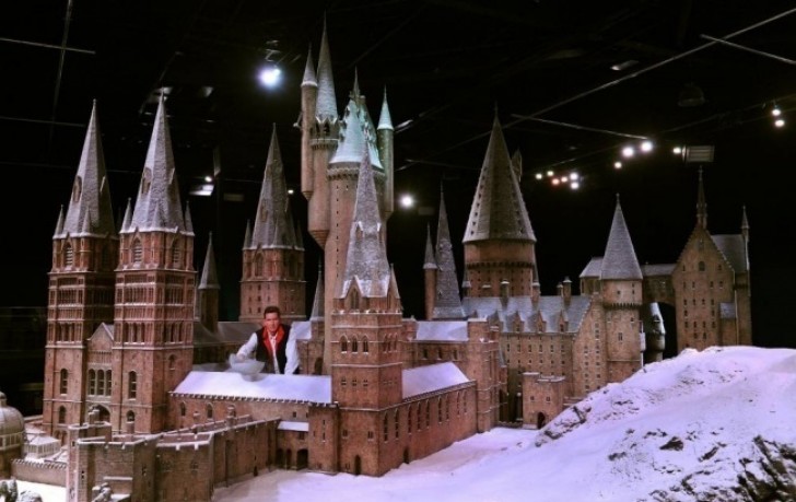 8. Harry Potter - De reproductie van kasteel Zweinstein