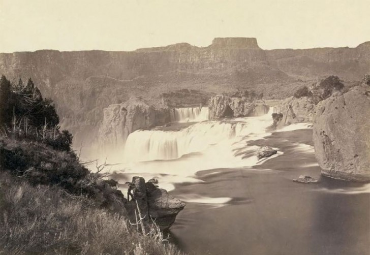 Un altro bellissimo scatto delle cascate di Shoshone.