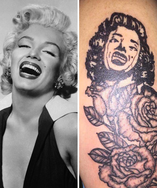 Pobre Marilyn...