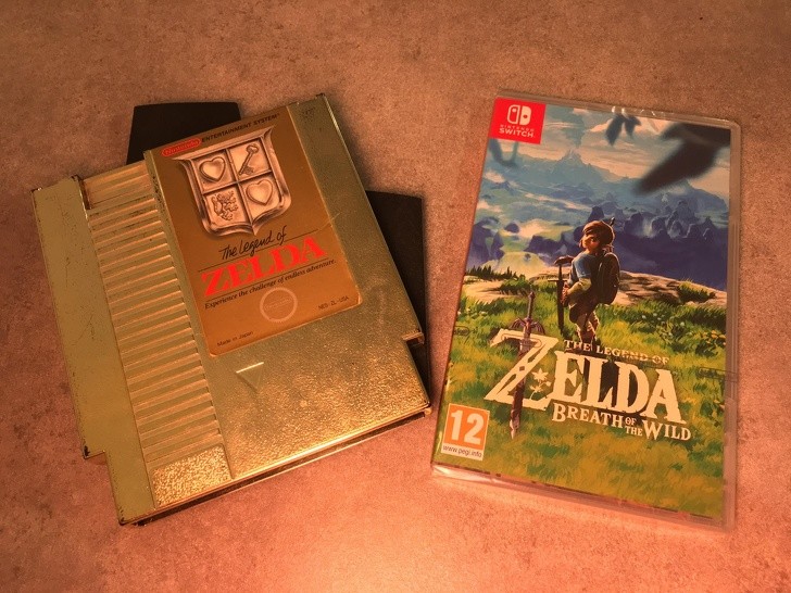 6. "Almost 30 years have passed between one gift and another, but my grandfather still remembers what was my favorite video game series."