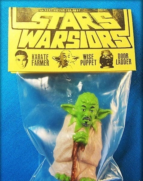 Eine Figur der Yoda Karateka Version ... Warum?