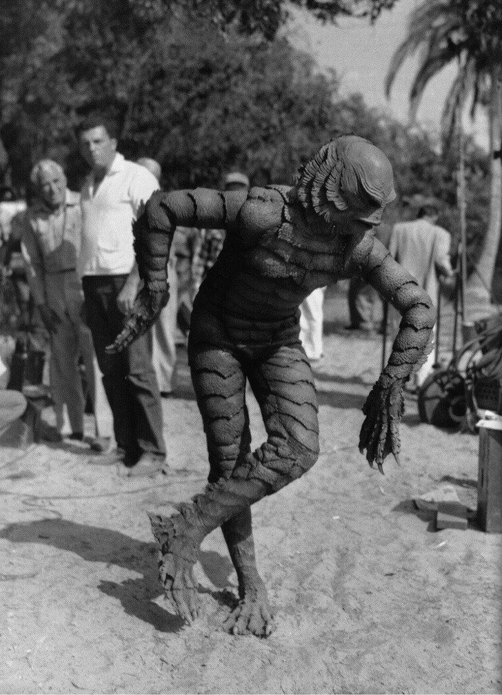 3. Ben Chapman a duré le tournage du film culte "L'Étrange Créature du lac noir".