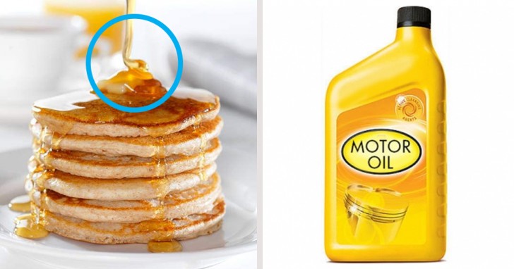 4. De l'huile de voiture au lieu du miel.