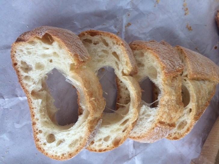 Ótimo para quem não gosta do miolo do pão!