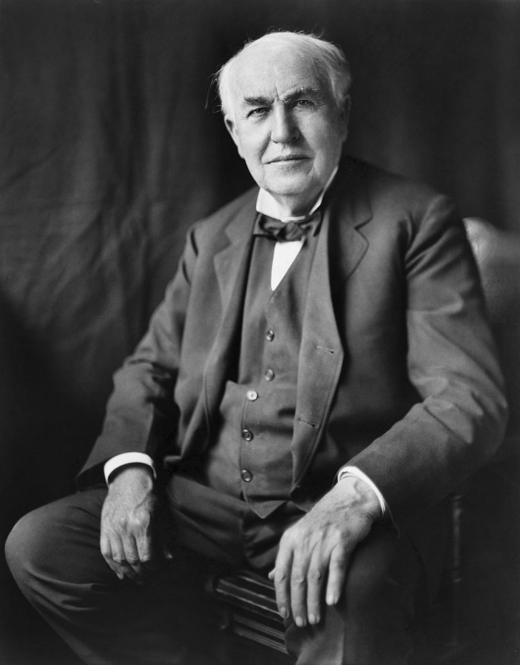 4. Edison hat nicht die Glühbirne erfunden.