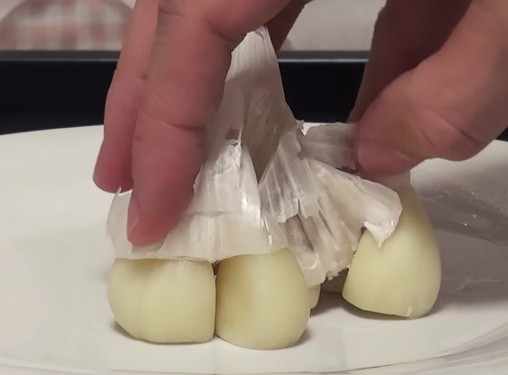  5. Peeled garlic