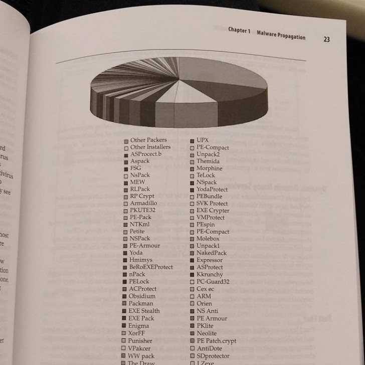 19. The "clearest" pie chart that you have ever seen!