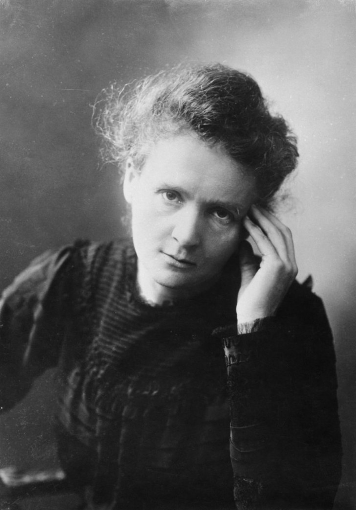 4. Marie Curie - Scoprì il Polonio.