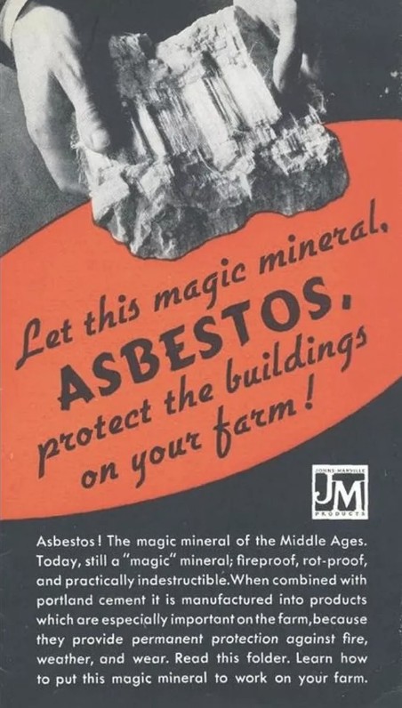 7. Decken Sie Ihre Asbesthäuser ab