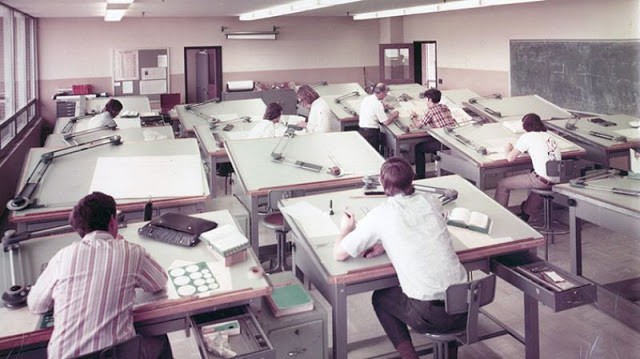 La vita prima di AutoCAD: queste foto ci dimostrano quanto fosse faticoso il lavoro dei progettisti - 16