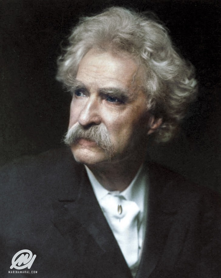 27. Mark Twain, 1900