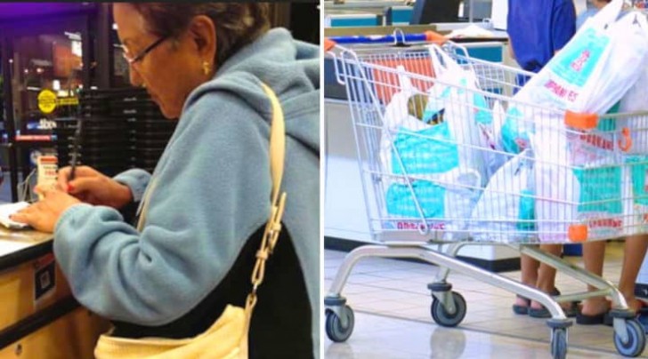  The cashier offends an elderly woman because she does not use ecological bags: she silences it brilliantly - 1
