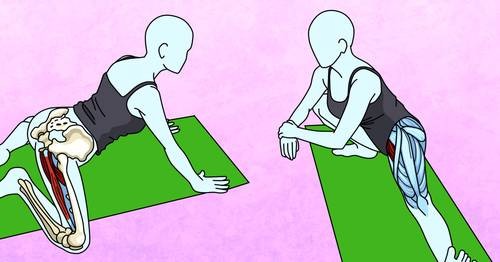 6 eenvoudige oefeningen om van rugpijn en zenuwpijn in de heup af te komen - 2