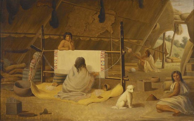 9. De Salish wolvachtshond kwam ook voor bij enkele indianenstammen in Amerika, die zijn vacht gebruikten om er dekens en weefsels van te maken. Hij verdween in de 20ste eeuw