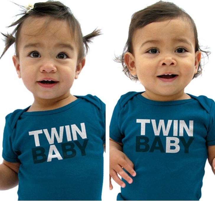 8. How to distinguish twins!