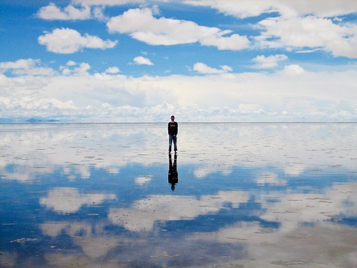 3. Salar de Uyuni in Bolivia