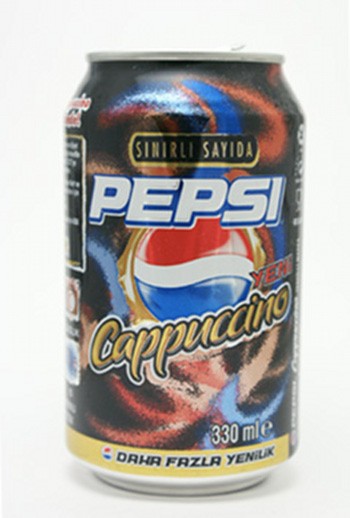 17. Pepsi goût cappuccino 