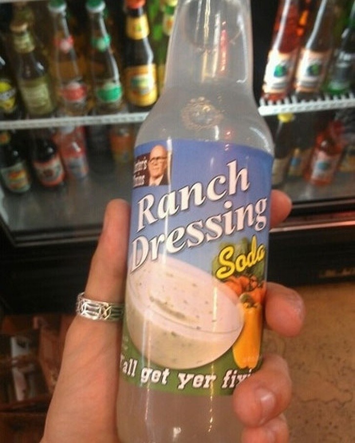 6. Soda al "condimento stile Ranch"