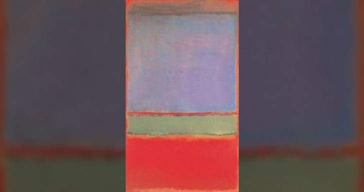 5. "N° 6 (Viola, Verde e Rosso)", Mark Rothko (1951) - 194,6 milioni di dollari