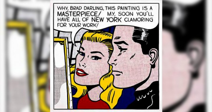 6. "Masterpiece", di Roy Lichtenstein (1962) - 165 milioni di dollari