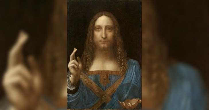 9. "Salvator Mundi", Leonardo da Vinci (1500 ca) - 450,3 milioni di dollari
