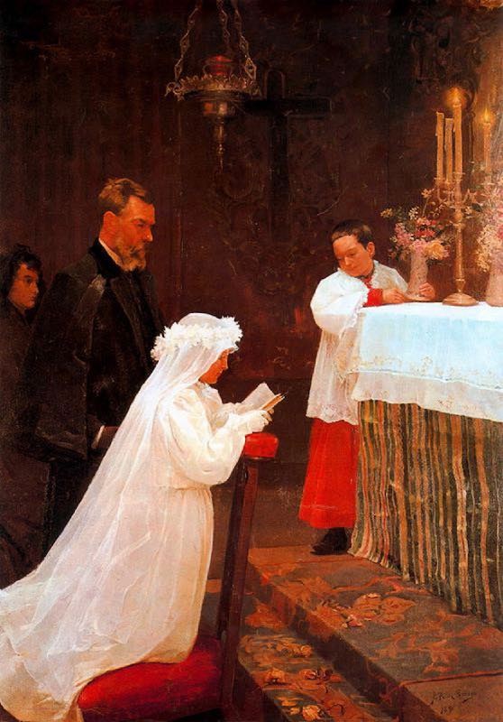 "Première Communion" , 1896