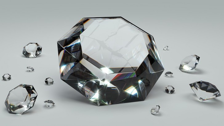 11. La plupart des diamants ont au moins 3 milliards d'années.