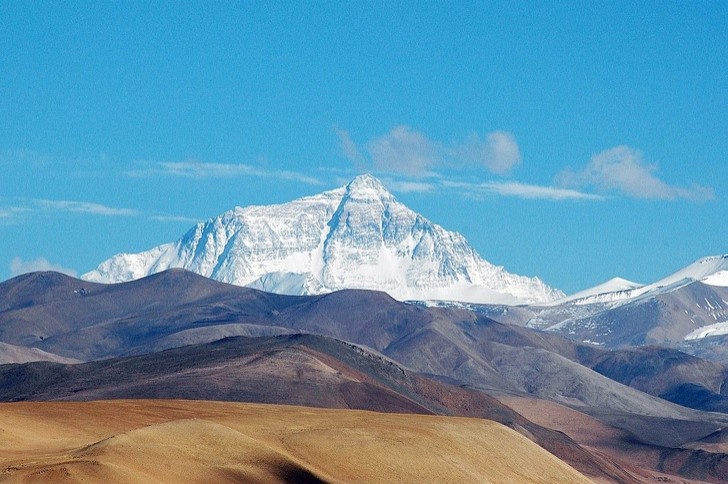 20. Le Mont Everest grandit d'environ 4 millimètres par an