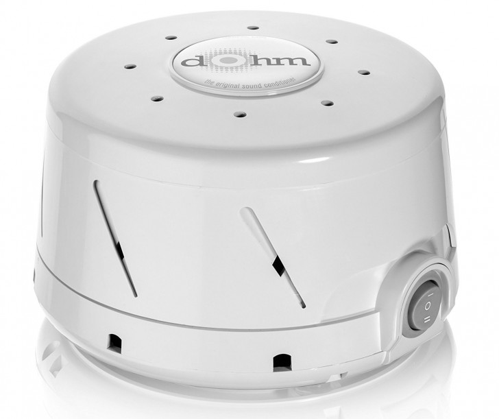 2. A white noise machine that blocks all noise that prevents sleep!