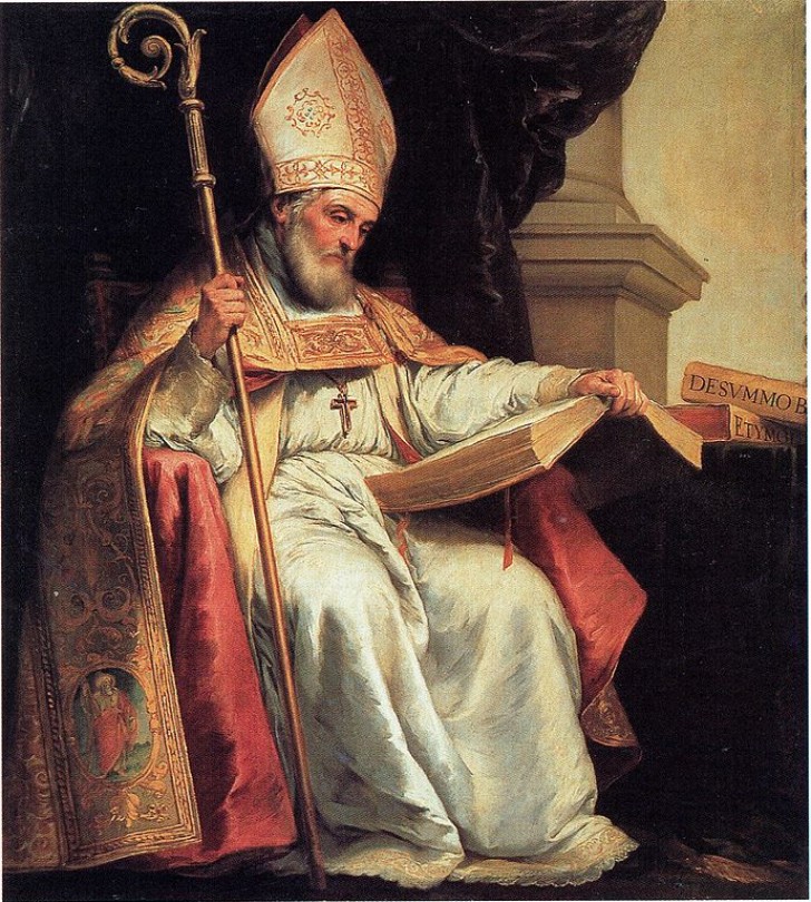 3. Il Vaticano ha nominato S. Isidoro di Siviglia il patrono di internet: fu un teologo del VII secolo che cercò di registrare tutto il sapere allora conosciuto.