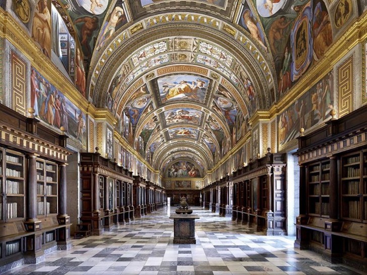 15. Biblioteca de L'Escorial - Madrid, Spagna