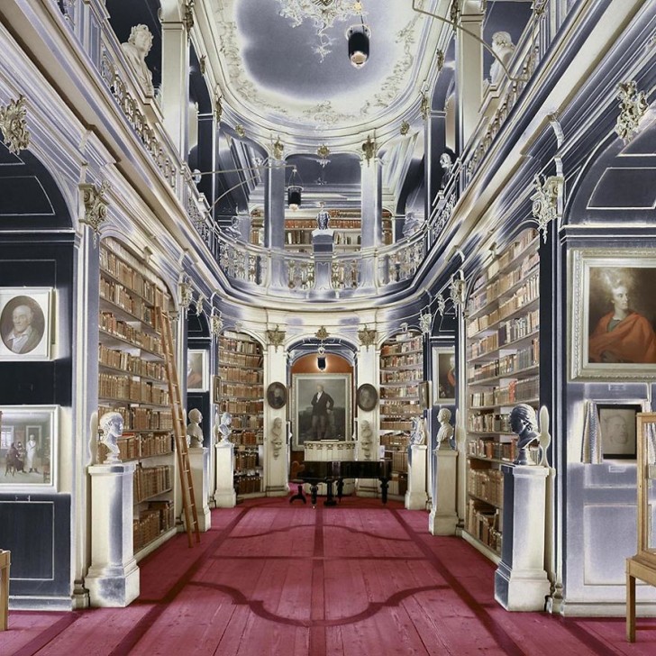 16. Biblioteca della Duchessa Anna Amalia - Weimar, Germania