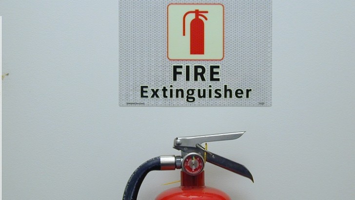 1. Fire extinguishers