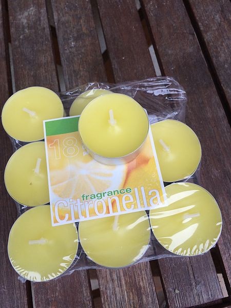 2. Lemongrass candles