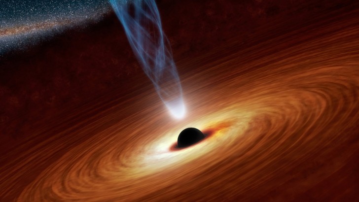 1. Les trous noirs sont des trous de l'espace.
