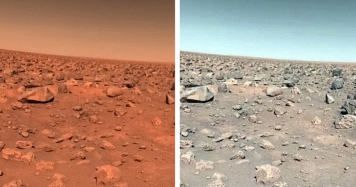 4. Mars est la planète rouge ?