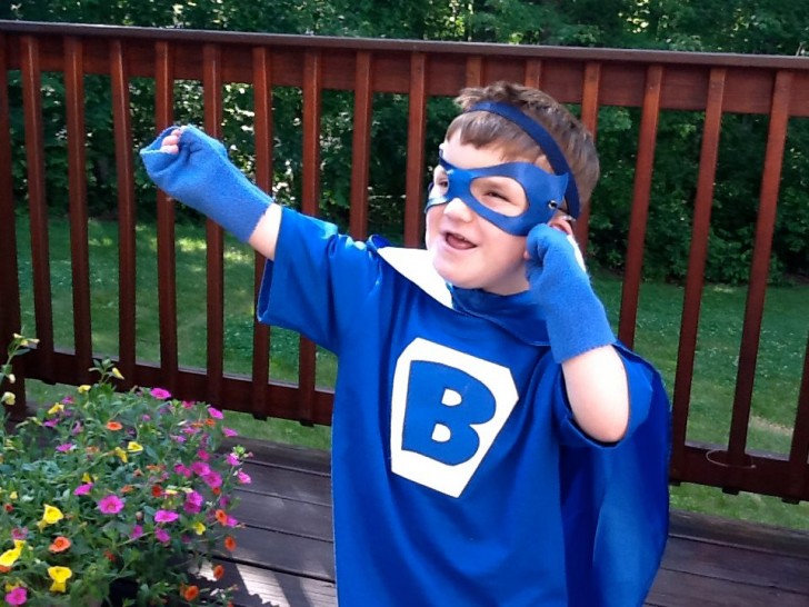 22. Blu Ear ist der Superheld von Marvel, der ein Kind davon überzeugt, ein Hörgerät zu tragen.