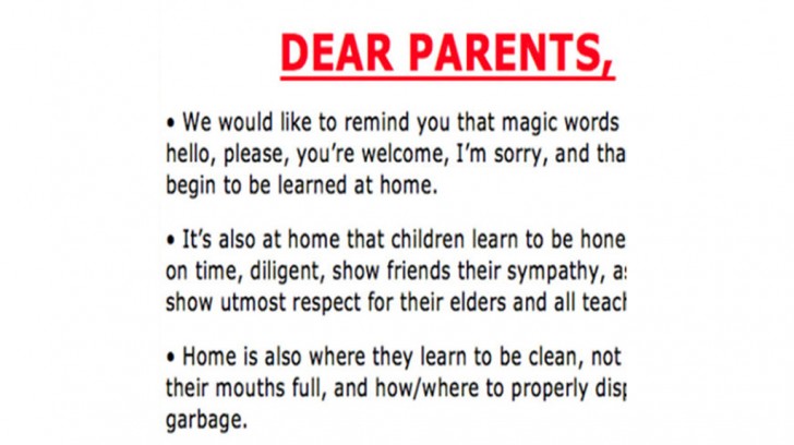Questa scuola ha "sgridato" i genitori con una lettera coraggiosa: leggerla farebbe bene a tutti - 2