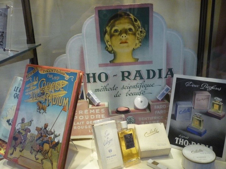 9. Cosmétique au radium (années 30)