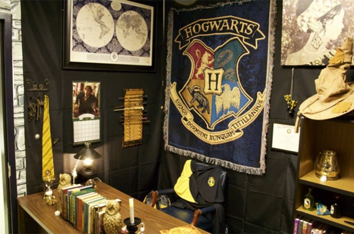 Ein Lehrer wandelt sein Klassenzimmer in Hogwarts um und braucht dafür 70 Stunden - 2