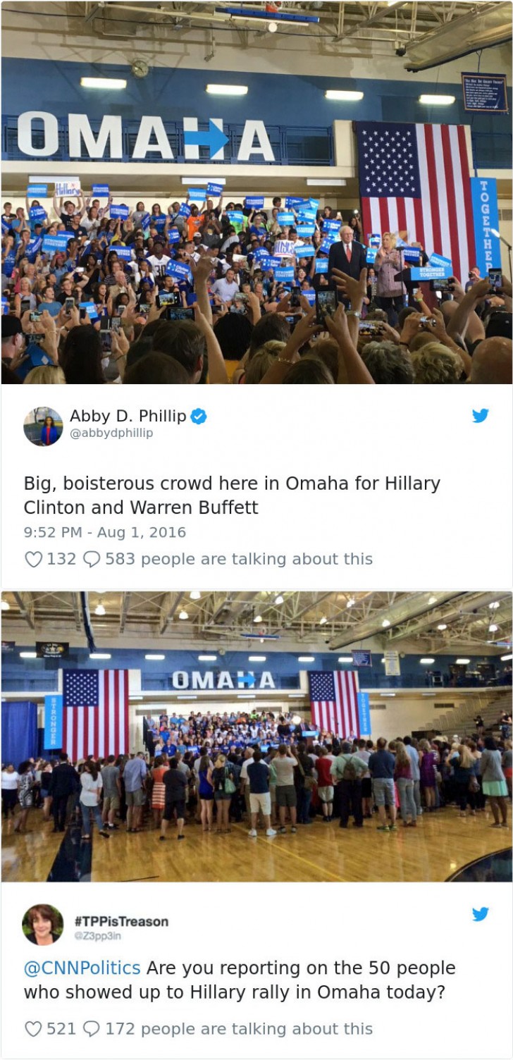 Hillary Clinton a Omaha
