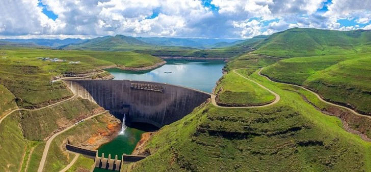 5. Katse Damm - Lesotho, Südafrika