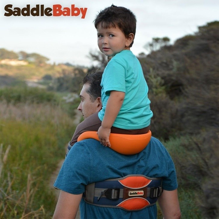 12. Soutien pour porter les enfants sur les épaules confortablement et en toute sécurité !
