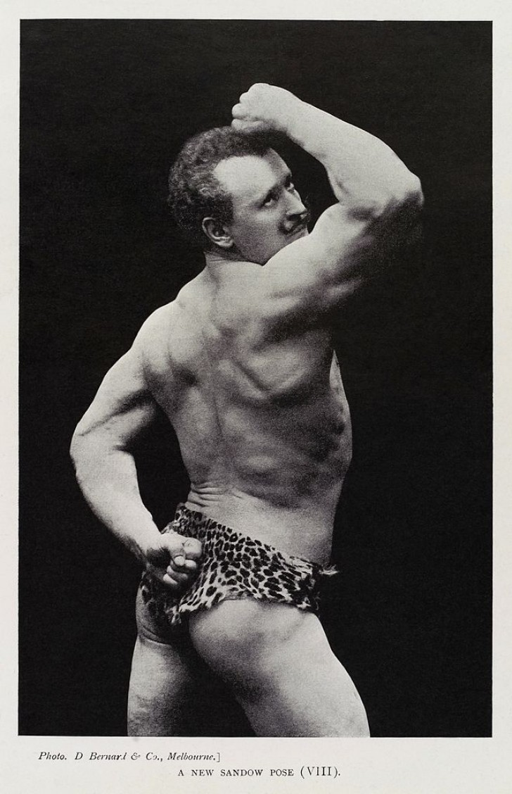 3. Eugene Sandow, der erste Bodybuilder.